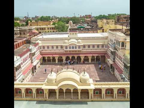 Courtyard of City Palace, Jaipur