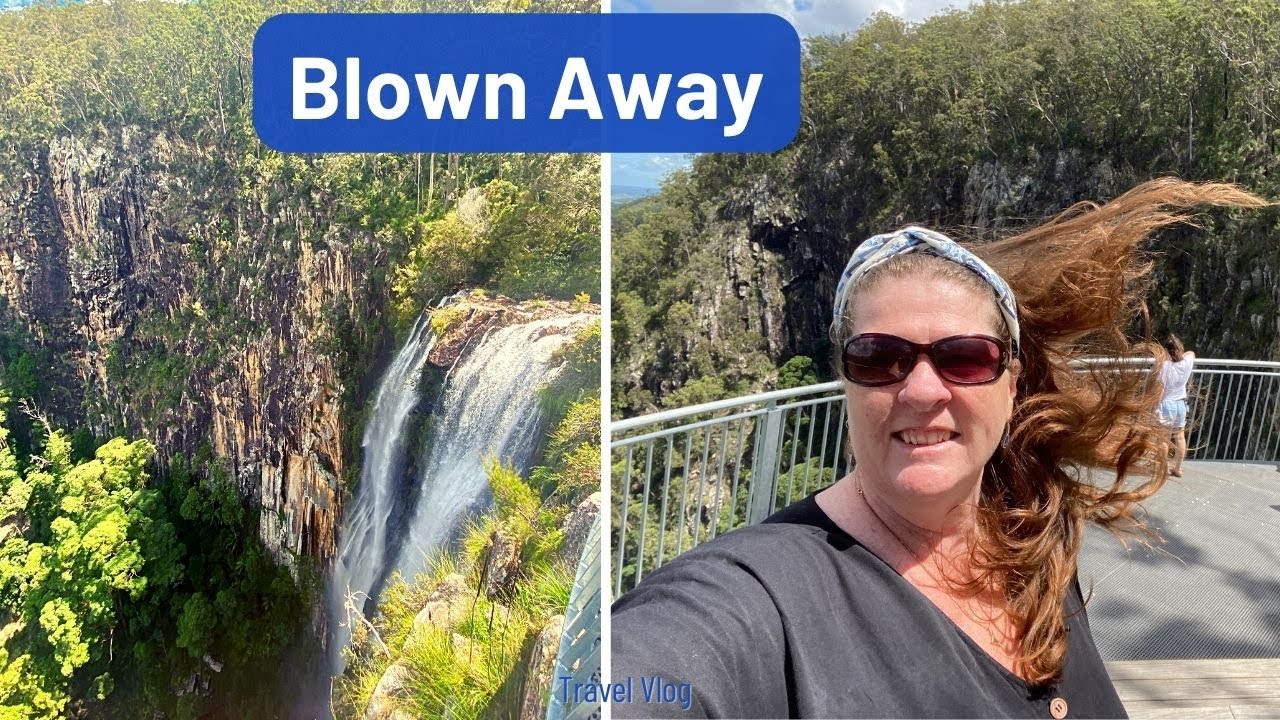 A family embarks on a scenic visit to Minyon Falls.
