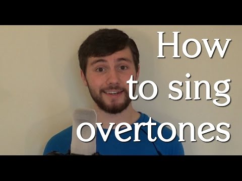How to sing overtones