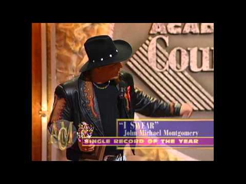 John Michael Montgomery Wins Single of the Year For "I Swear" - ACM Awards 1995