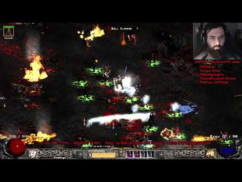 Hardcore Project Diablo 2 PD2 Season 1 Hybrid Auradin Gameplay