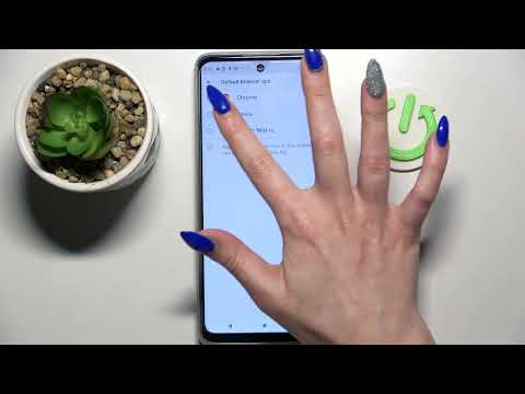 Change default apps on Motorola Moto G51