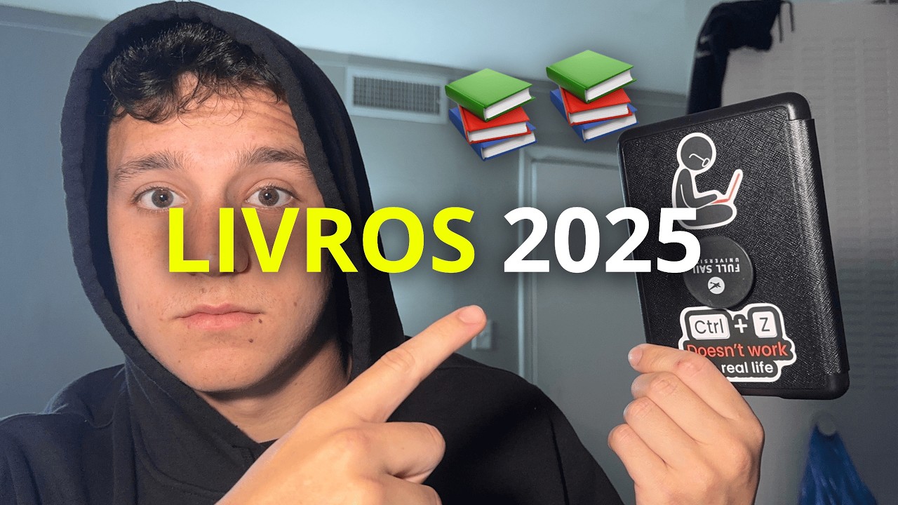 Metas de Livros para 2025 - (Programação, Investimentos e Futuro)