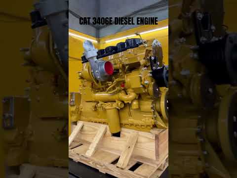 1998 Caterpillar 3406E Diesel Engine with Jake Brakes For Sale, 550HP @catrucks  #CATERPILLAR3406