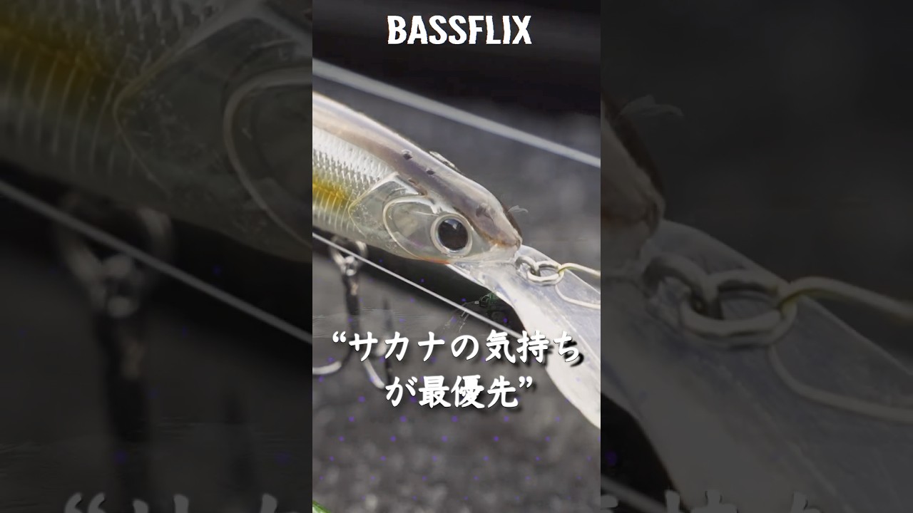 ジャークベイトの操作の強弱は？　#shorts