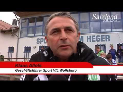 VfL Wolfsburg unterstützt TSG Calbe beim "Gemeinsam Bewegen Tag" in Calbe
