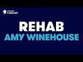 Rehab in the style of Amy Winehouse karaoke ...