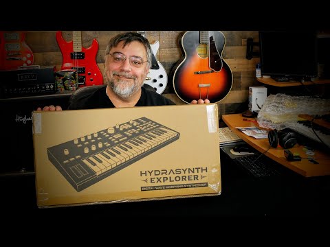 NSD!  Unboxing the new Hydrasynth Explorer by ASM