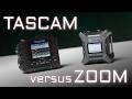 Tiny But Mighty Audio Recorder  TASCAM FR AV2 Vs ZOOM F3