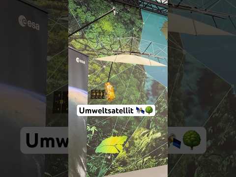 🛰️Dieser Satellit guckt durch Bäume 🌳 #esa #weltraum #raketen #satellit #co2 #unwelt #waldschutz
