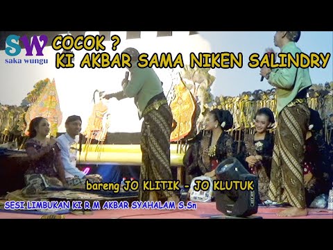 NIKEN SALINDRY SAMA AYANG AKBAR, COCOK? . ADA JO KLITIK - JO KLUTUK.