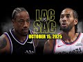 Los Angeles Clippers Vs Sacramento Kings Full Game Highlights October 15 2025 NBA Preseason