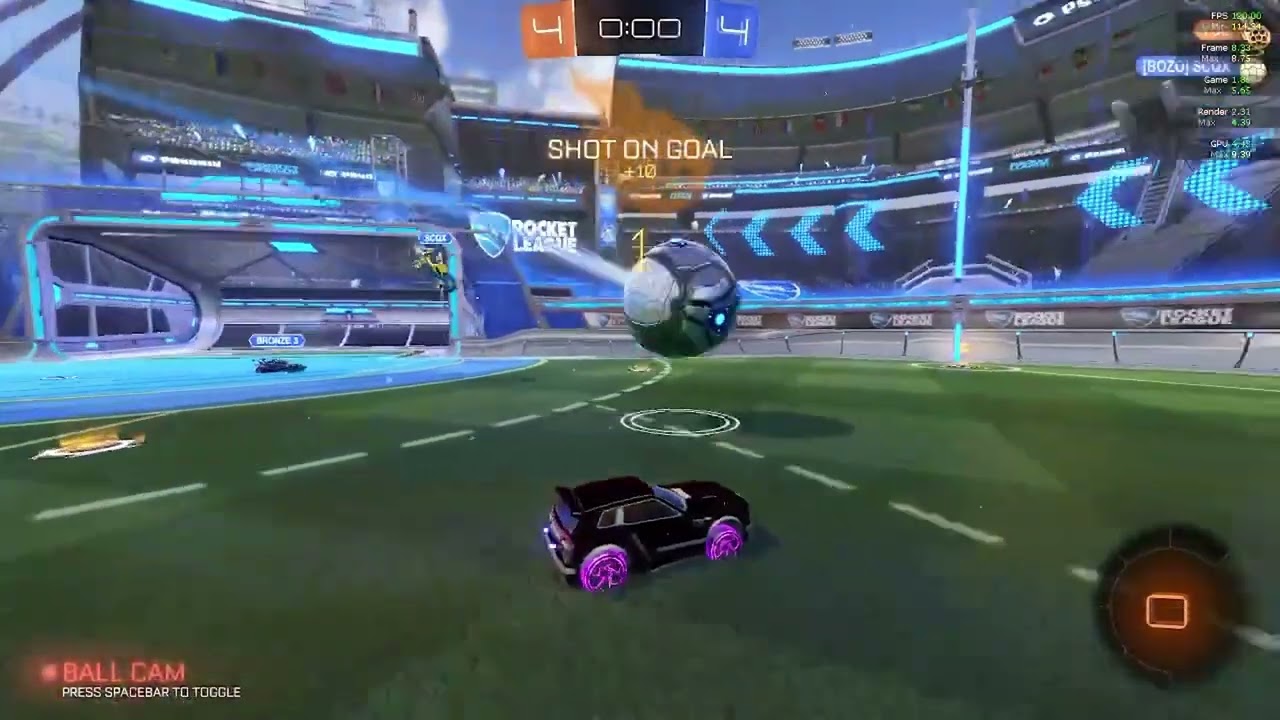 Rocket League AI Bot Champ Gameplay