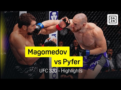 Abus Magomedov vs Joe Pyfer | UFC 320 | DAZN Highlights