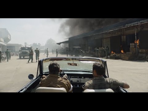The Greatest Beer Run Ever (2022) - ride in black cabriolet