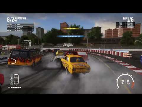 Wreckfest Gameplay part 7 - 4K 60FPS no commentary
