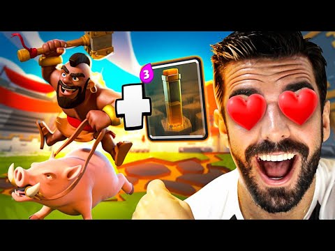 ESTOU APAIXONADO POR ESTE DECK DE CORREDOR NO CLASH ROYALE!