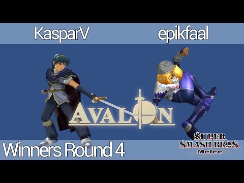 Avalon M-VIII | KasparV (Marth) vs. epikfaal (Sheik) | Winners Round 4