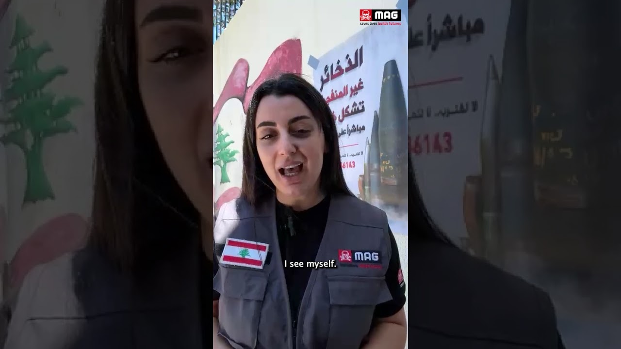 Rachelle, MAG Community Liaison Officer in Lebanon | MAG