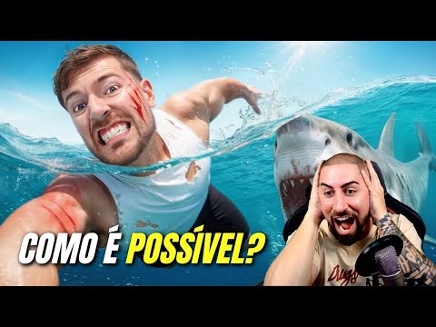 Possessivo reage a MR BEAST - Eu sobrevivi aos 5 lugares mais mortais do planeta