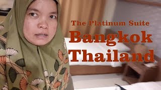 Tidur di The Platinum Suite Bangkok Thailand.