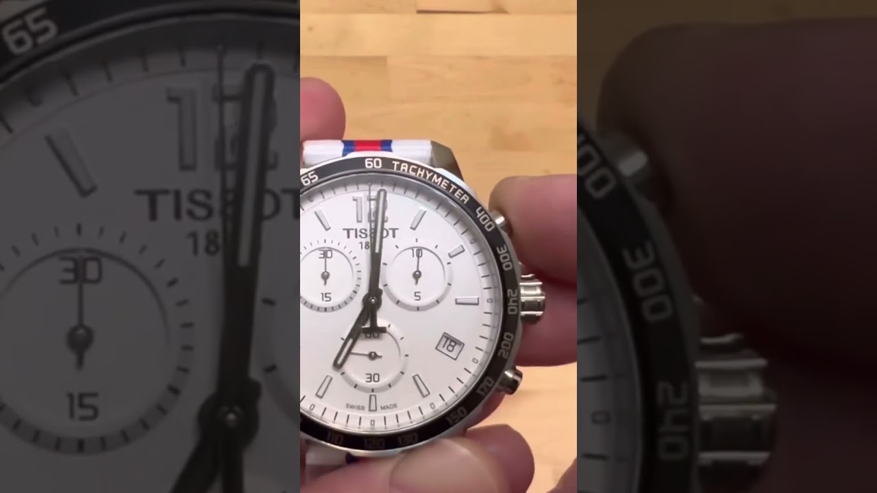 How To Set Time And Date On A Tissot Chronograph Watch