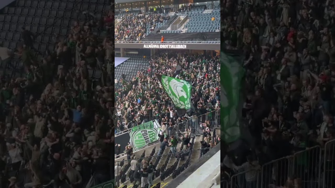 GAIS gör mål mot AIK #gais #ultras #göteborg #gnaget