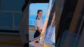 Woman Seafarer Cadet officer  #marchant_navy #ship #maritime #sailor #seaman #seafarer #women #girl