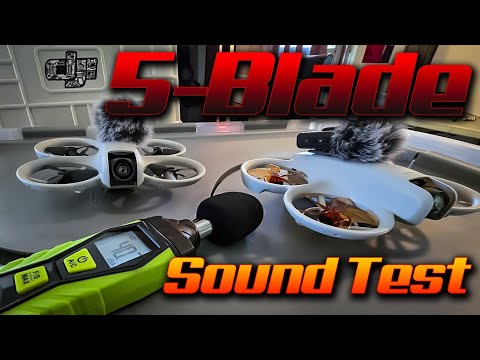 5-Blade Gemfan Prop Sound Test vs DJI Neo Stock Props