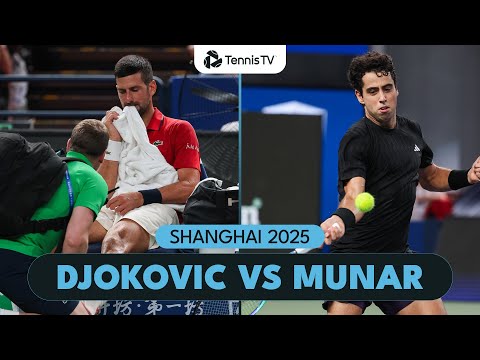 Novak Djokovic & Jaume Munar THRILLING Encounter 🤩 | Shanghai 2025 Highlights