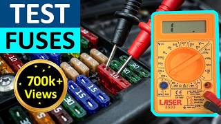 How to check car fuses without pulling them out - Testing fuses with a Multimeter