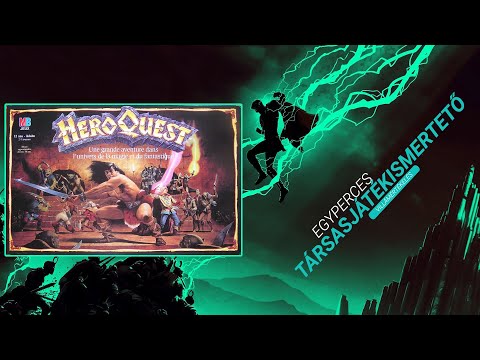 #156. HeroQuest | Egyperces társasjátékismertető - Game-Obscura