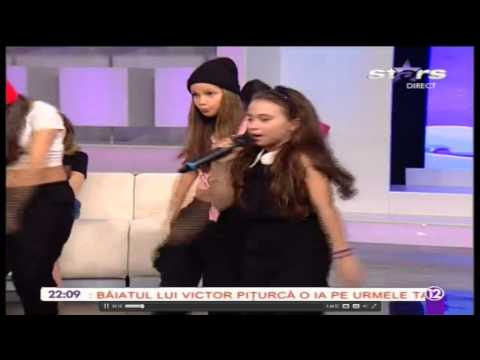 Giada Giardinelli si Dance World la Agentul VIP - coregraf Alina Cimpoieru