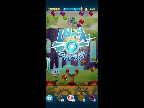 Angry Birds Pop Daily Guest Star Luca Level with prize 85 gems