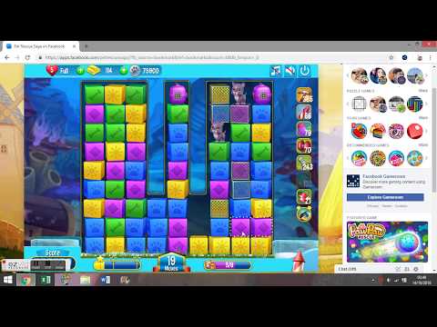 Let's Play Pet Rescue Saga On Facebook - Level 672