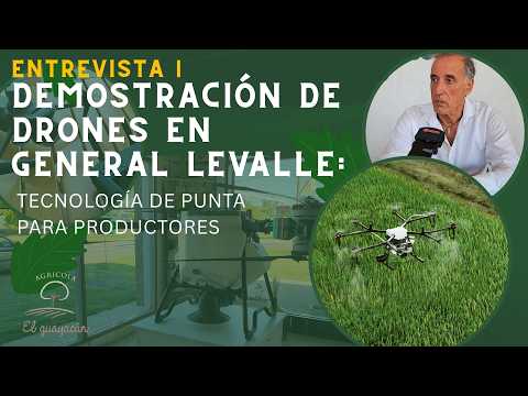 🎥 DRON TITÁN T100 en General Levalle: la revolución tecnológica que transforma el campo