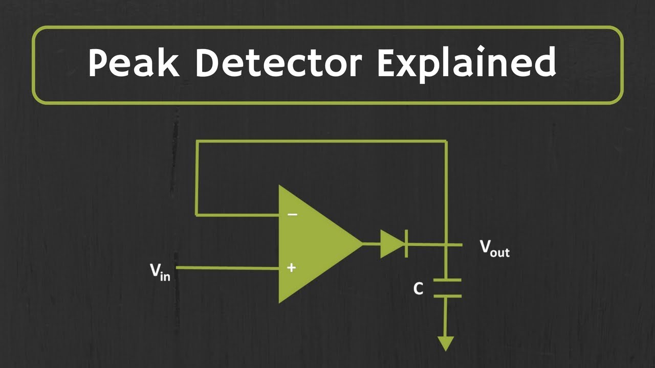Peak Detector Circuit Explained