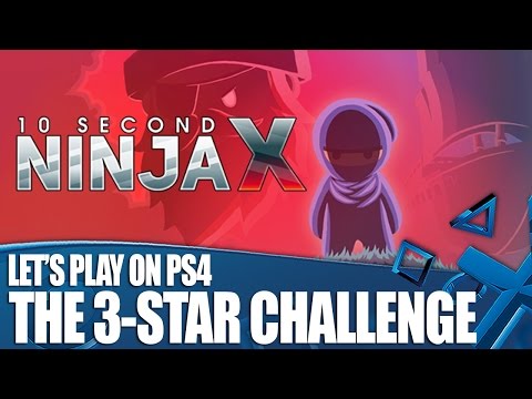 10 Second Ninja X Gameplay - 3-star challenge on PS4