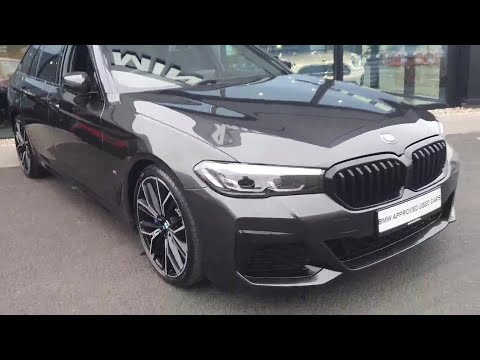 YH21HZD - 2021 BMW 5 Series 520d M Sport Touring 68,900