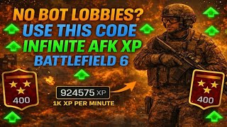 NO BOT LOBBIES in Battlefield 6? Here's What Actually Works! (INFINITE AFK XP)