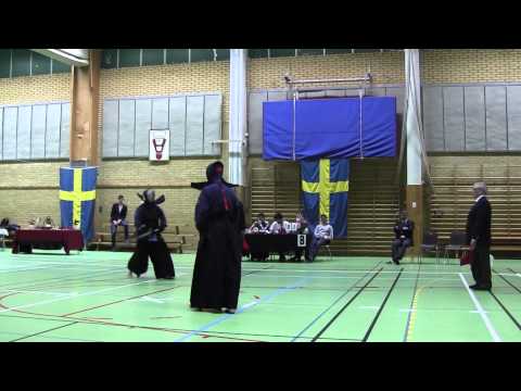 Kendo SM 2014, Team, Quarter Final, - Shimbukan(Red) vs Uddevalla(White)