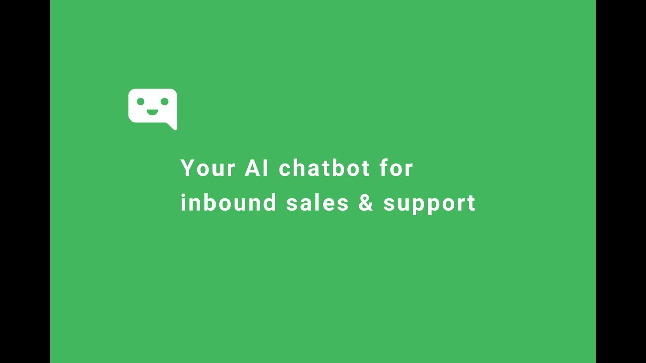 Chatsimple - Your AI chatbot for inbound sales and support