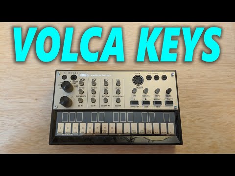VOLCA KEYS UNBOXING: MY FIRST ANALOG SYNTHESIZER!