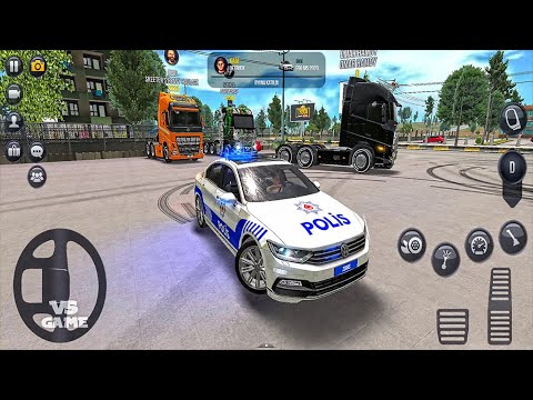Turkish Police Patrol in Multiplayer Gameplay - Truck Simulator Ultimate Gameplay