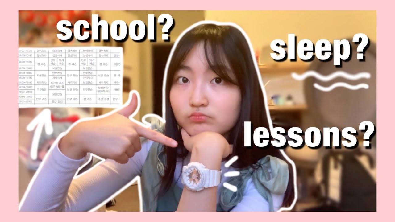 Everything YOU need to know about SCHEDULE for K-pop trainees 🗓️