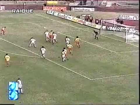 Serie B 1998/99 17 Lecce - Ravenna 1-0 gol Rai