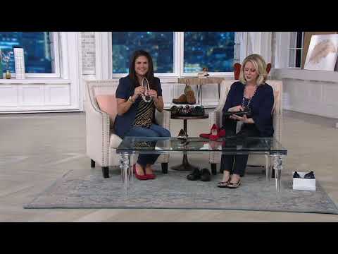 Clarks Collection Leather or Suede Flats - Gracelin Zone on QVC