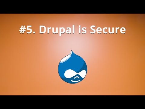 5 Drupal is Secure