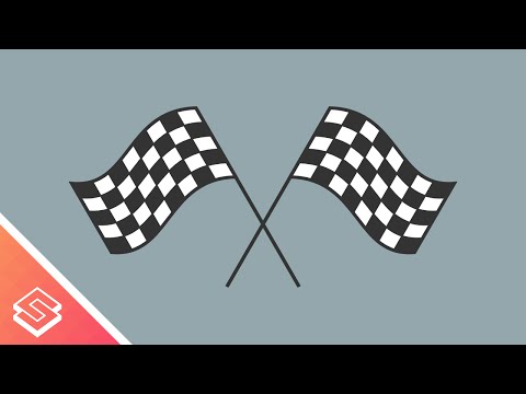 Inkscape For Beginners Vector Checkered Flag