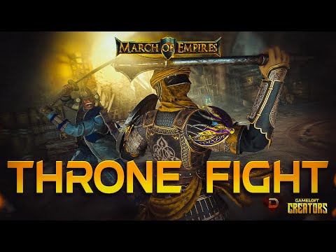 March of Empires | THRONE FIGHT'S |  RESET TIMER ⚔️⚔️ #MoECreators